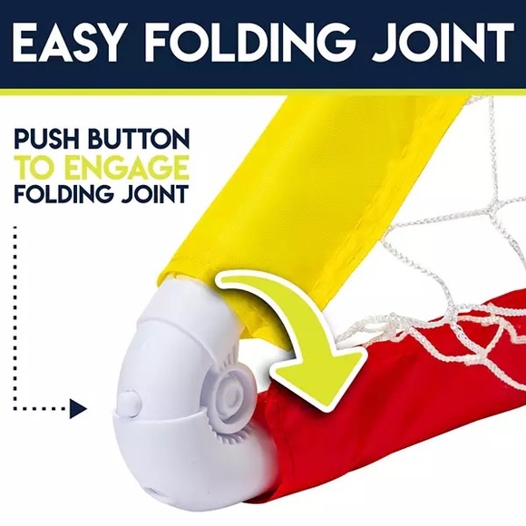 Franklin Kids 24" Soccer Goal, Pump and Ball Set For Indoor and Outdoor Sports - Picture 3 of 6